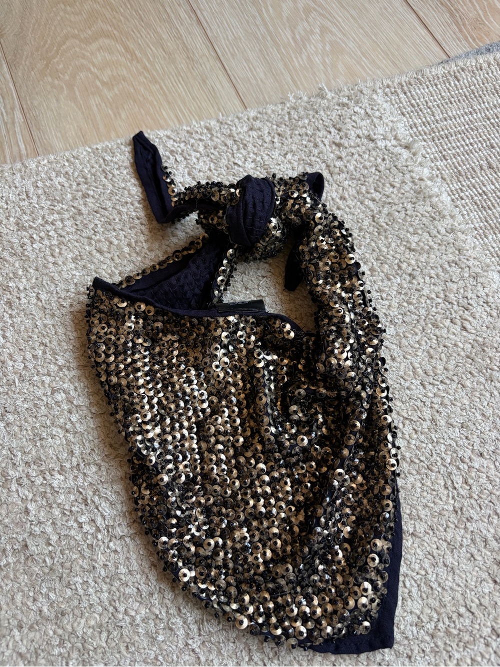 Free People Sequin Scarf